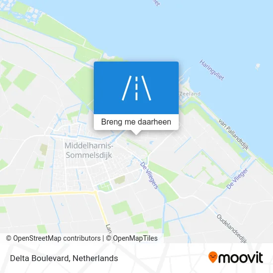 Delta Boulevard kaart