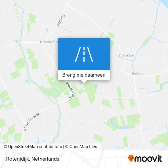 Roterijdijk kaart