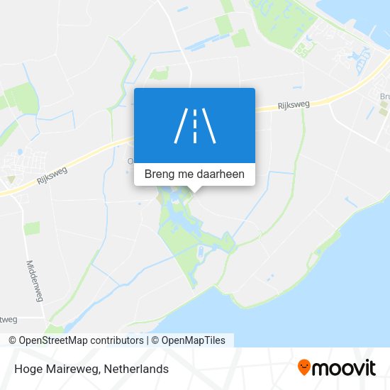 Hoge Maireweg kaart