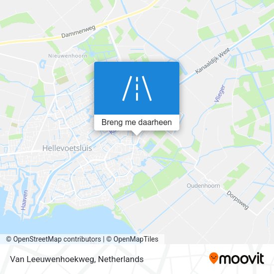 Van Leeuwenhoekweg kaart