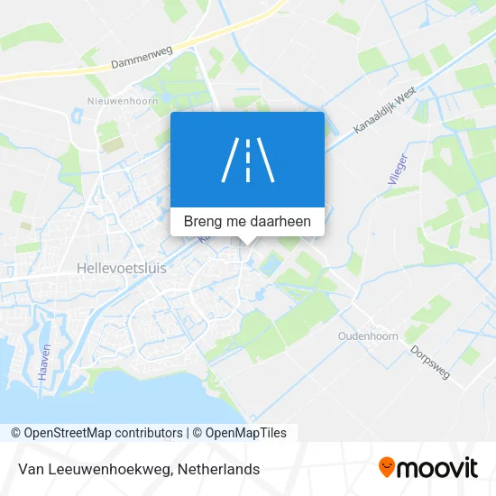 Van Leeuwenhoekweg kaart