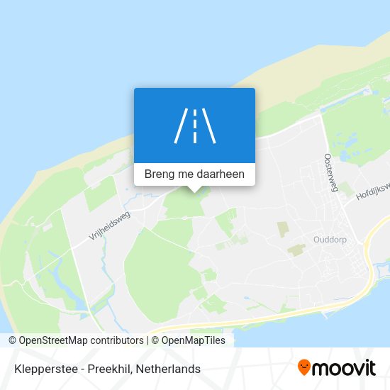 Klepperstee - Preekhil kaart