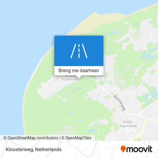 Kloosterweg kaart