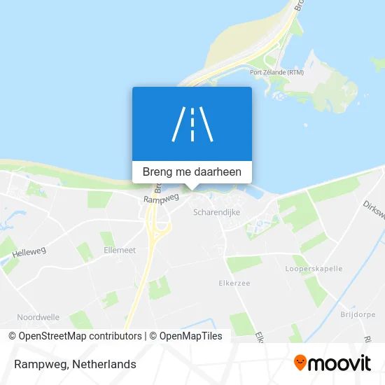 Rampweg kaart