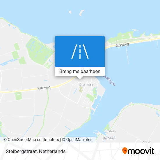 Stelbergstraat kaart