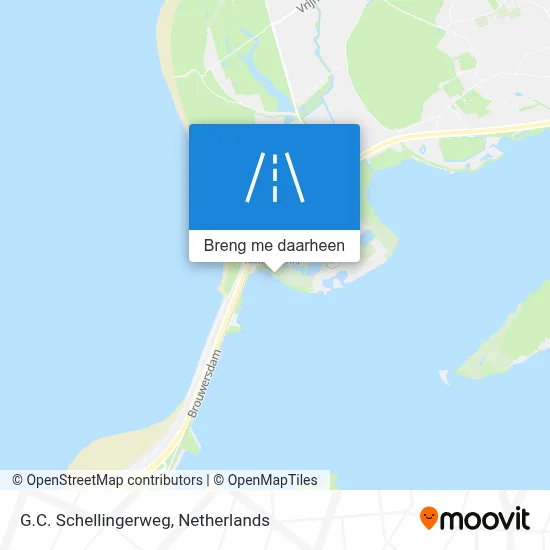 G.C. Schellingerweg kaart