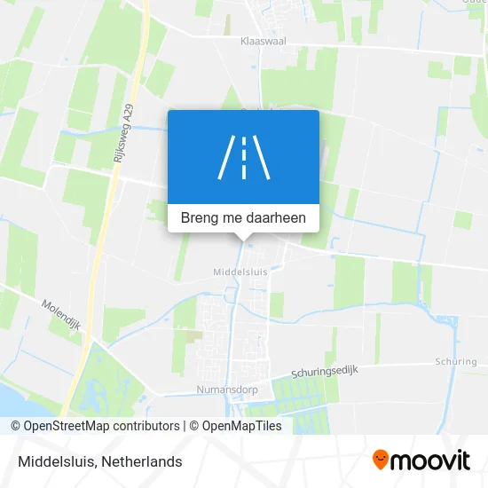 Middelsluis kaart