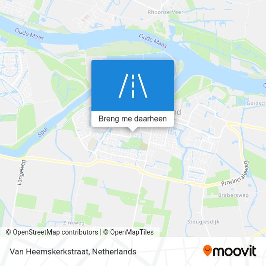 Van Heemskerkstraat kaart