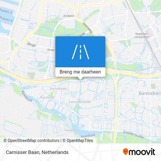 Carnisser Baan kaart