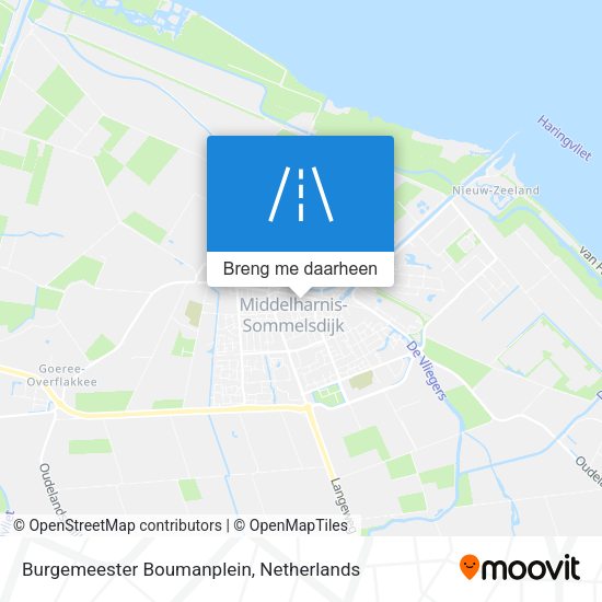 Burgemeester Boumanplein kaart