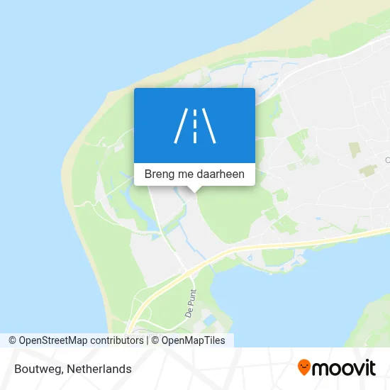 Boutweg kaart