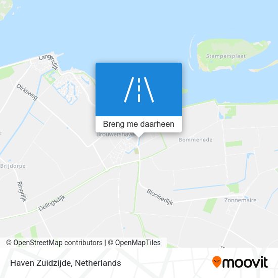 Haven Zuidzijde kaart