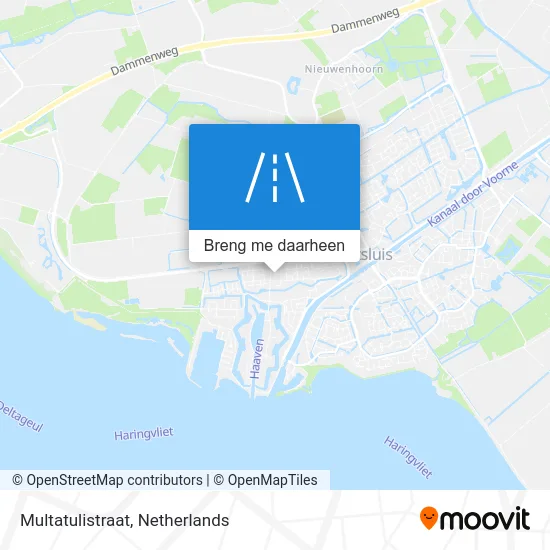 Multatulistraat kaart