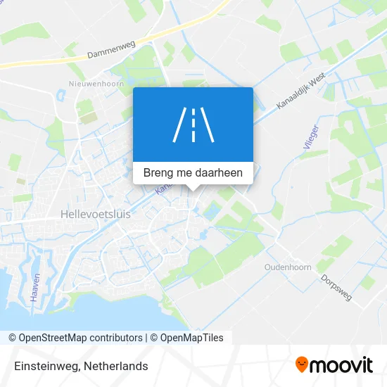 Einsteinweg kaart