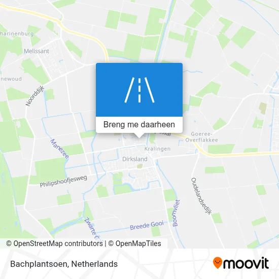 Bachplantsoen kaart