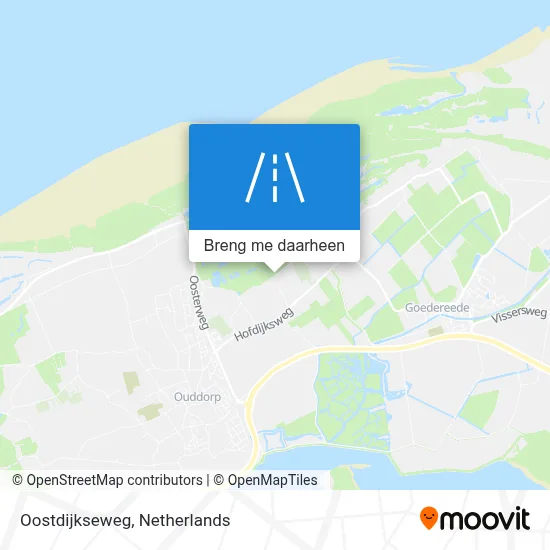 Oostdijkseweg kaart