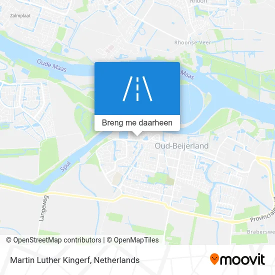 Martin Luther Kingerf kaart