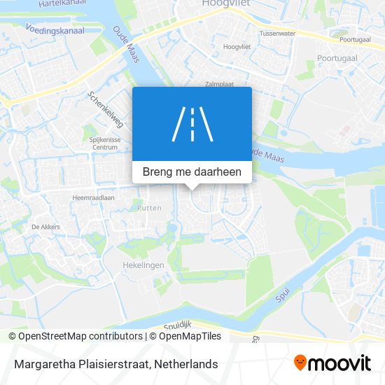 Margaretha Plaisierstraat kaart