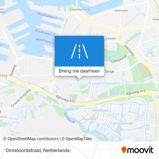 Dinteloordstraat kaart