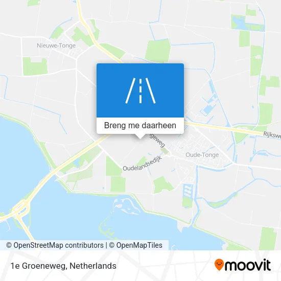 1e Groeneweg kaart