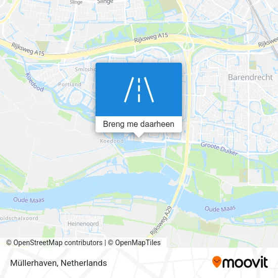 Müllerhaven kaart