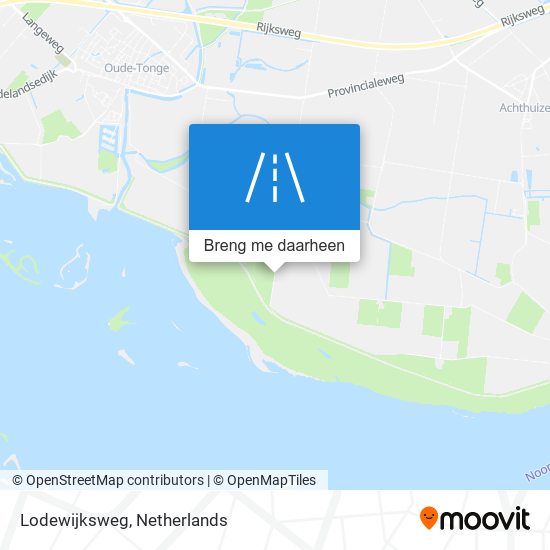 Lodewijksweg kaart