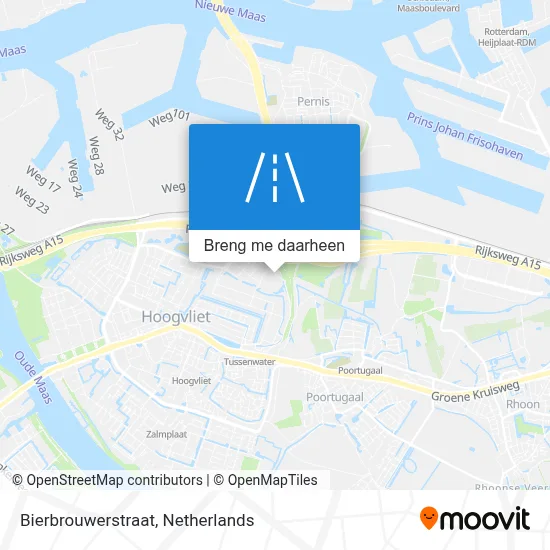 Bierbrouwerstraat kaart