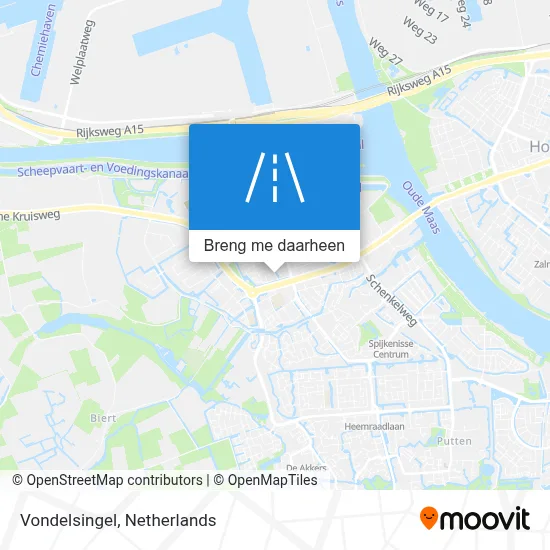 Vondelsingel kaart