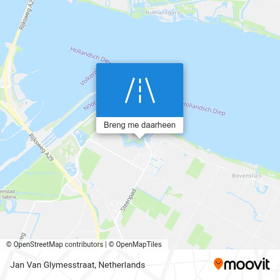 Jan Van Glymesstraat kaart