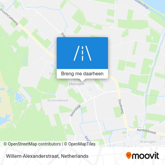 Willem-Alexanderstraat kaart