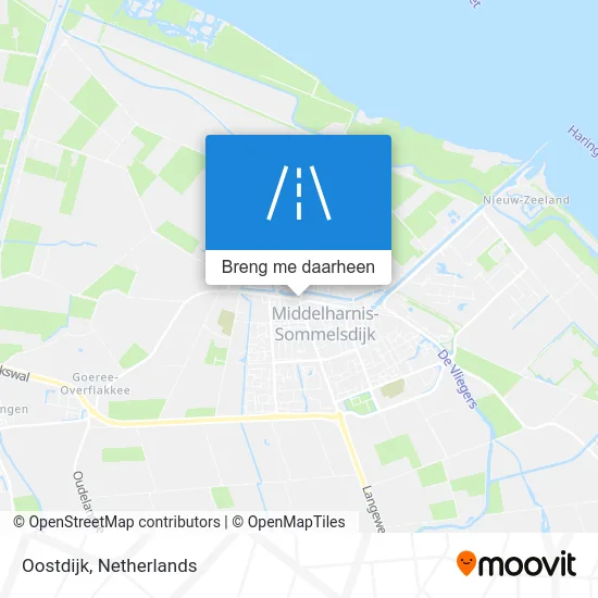 Oostdijk kaart