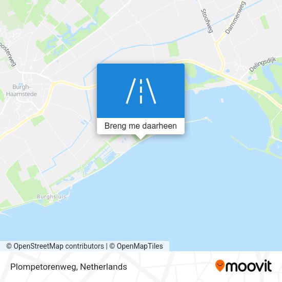 Plompetorenweg kaart