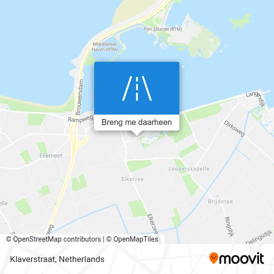 Klaverstraat kaart