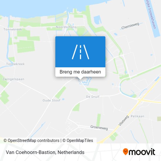 Van Coehoorn-Bastion kaart