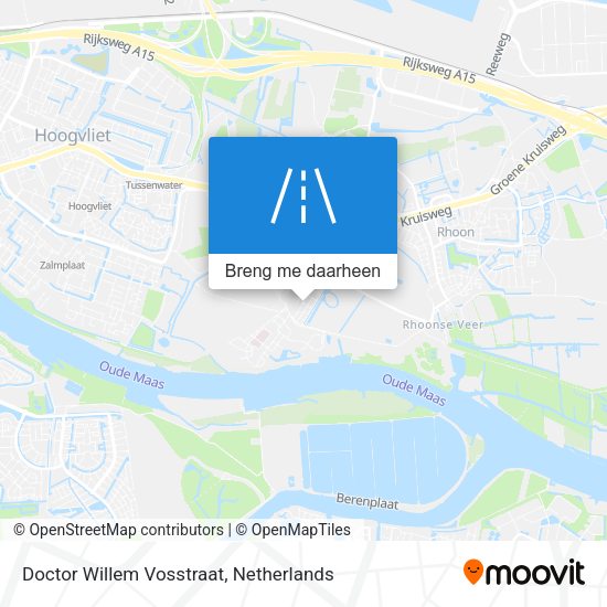 Doctor Willem Vosstraat kaart