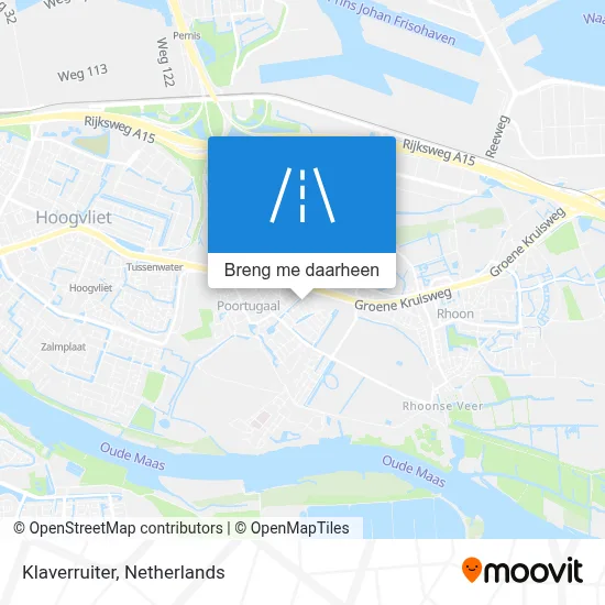 Klaverruiter kaart