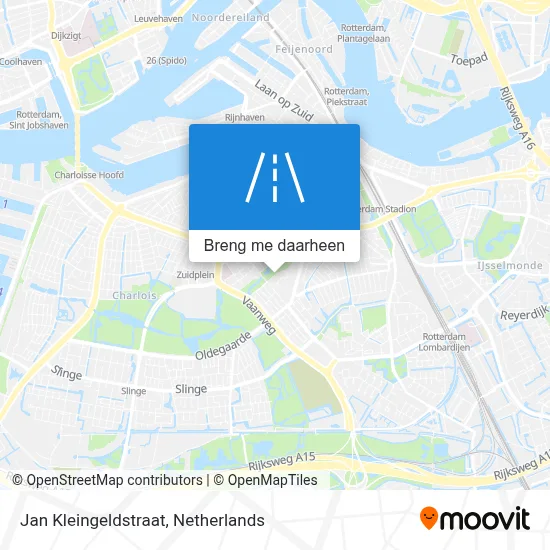 Jan Kleingeldstraat kaart