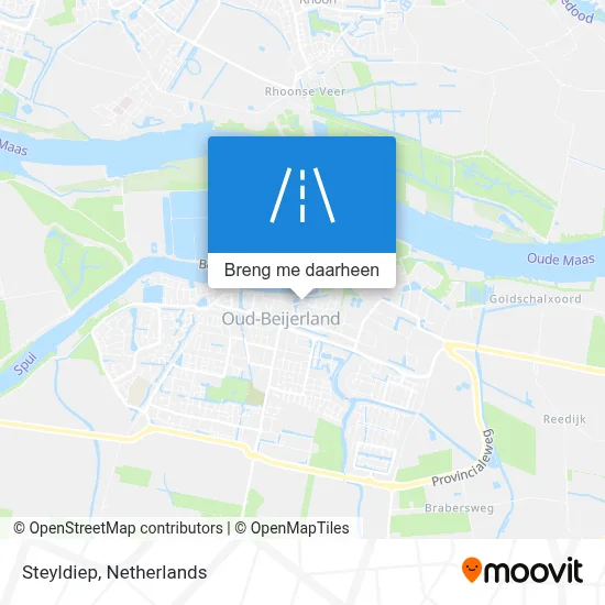 Steyldiep kaart