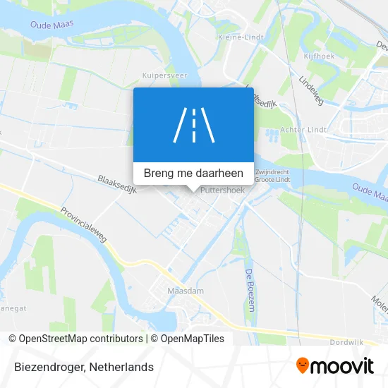Biezendroger kaart