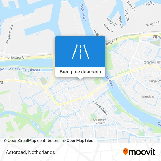 Asterpad kaart