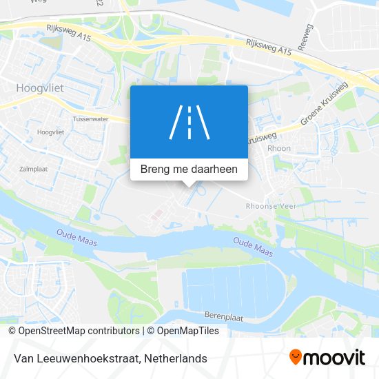 Van Leeuwenhoekstraat kaart