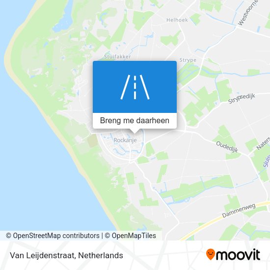 Van Leijdenstraat kaart