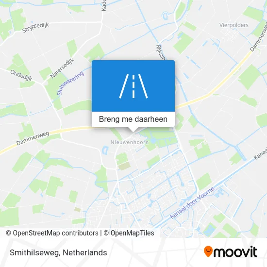 Smithilseweg kaart