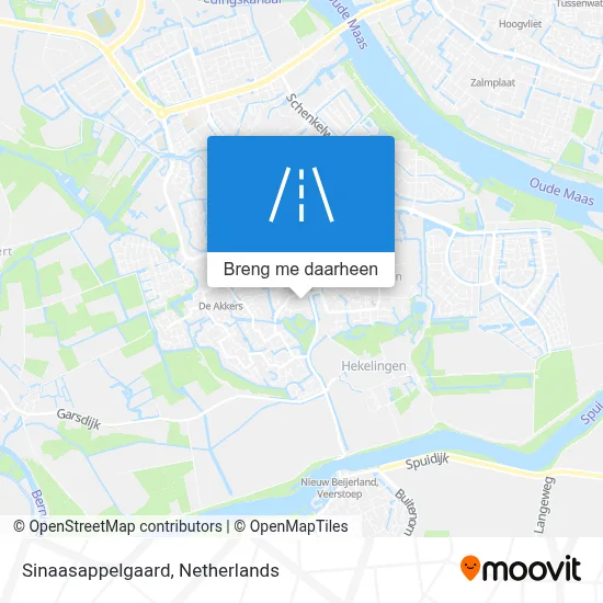 Sinaasappelgaard kaart