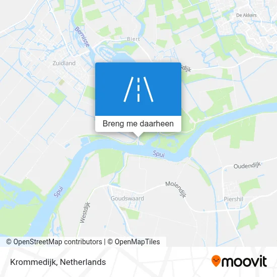 Krommedijk kaart