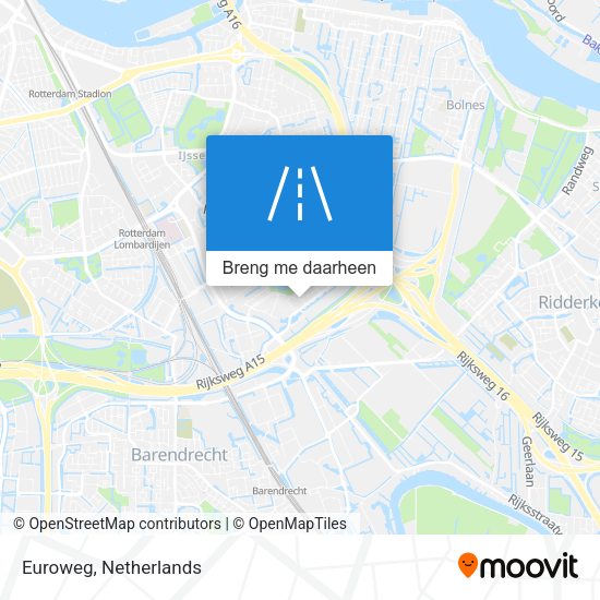 Euroweg kaart