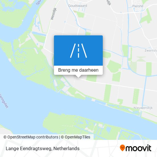 Lange Eendragtsweg kaart