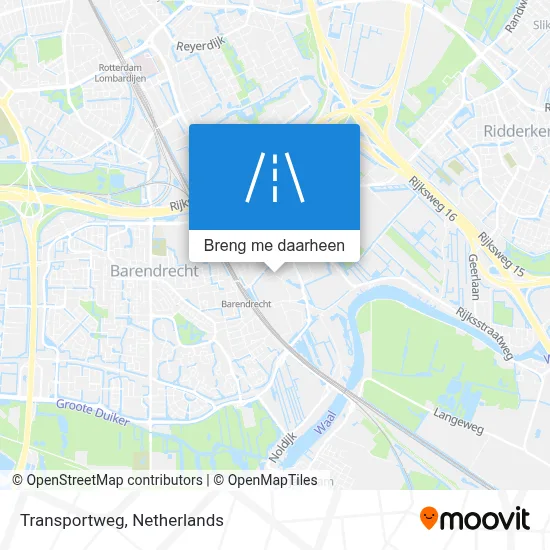 Transportweg kaart