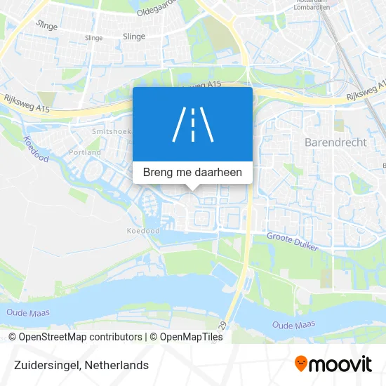 Zuidersingel kaart