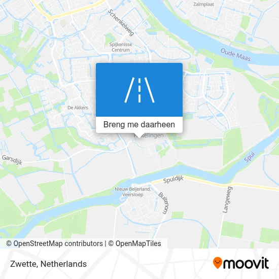 Zwette kaart